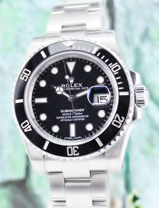 (image for) ROLEX CERAMIC OYSTER PERPETUAL DATE / SUBMARINER 116610LN